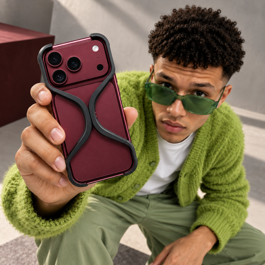 Armor Cross Metal Case for iPhone 17 Pro Max / iPhone 18 Pro Max