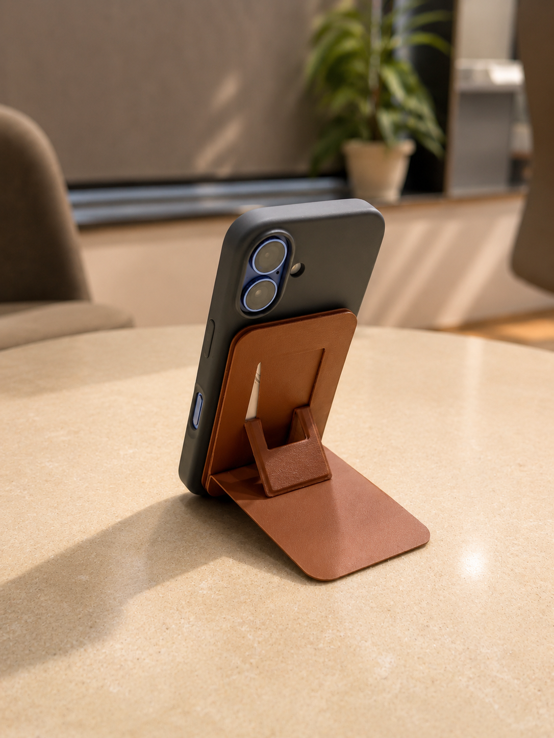 Magsafe Tripod Phone Wallet Stand