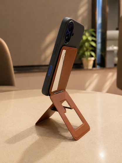 Magsafe Tripod Phone Wallet Stand