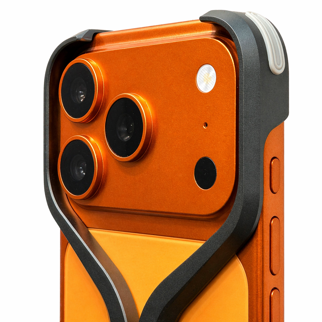 Armor Cross Metal Case for iPhone 17 Pro