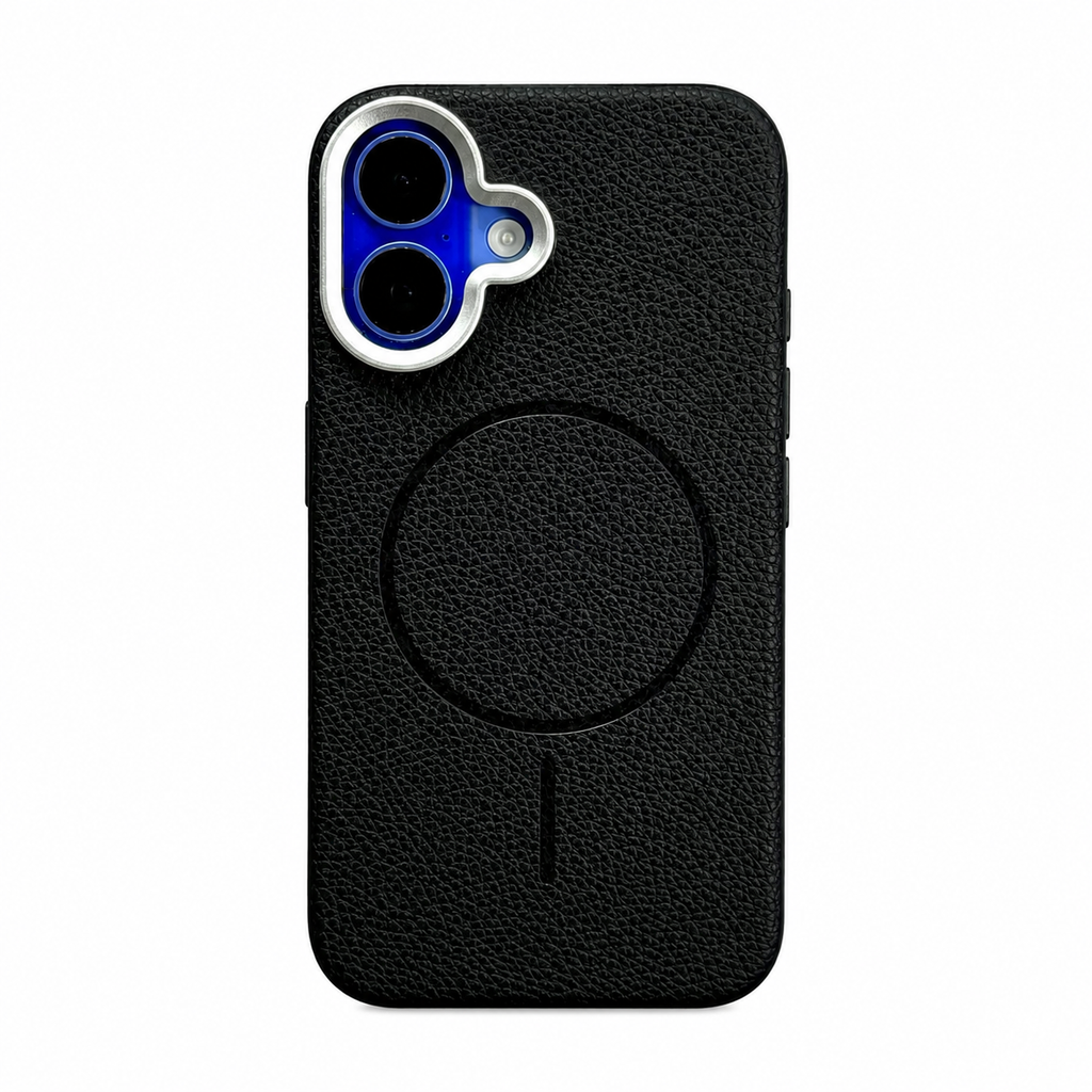 Vintage Leather Case for iPhone 16