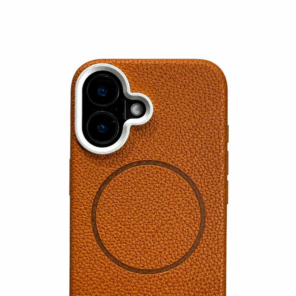 Vintage Leather Case for iPhone 16