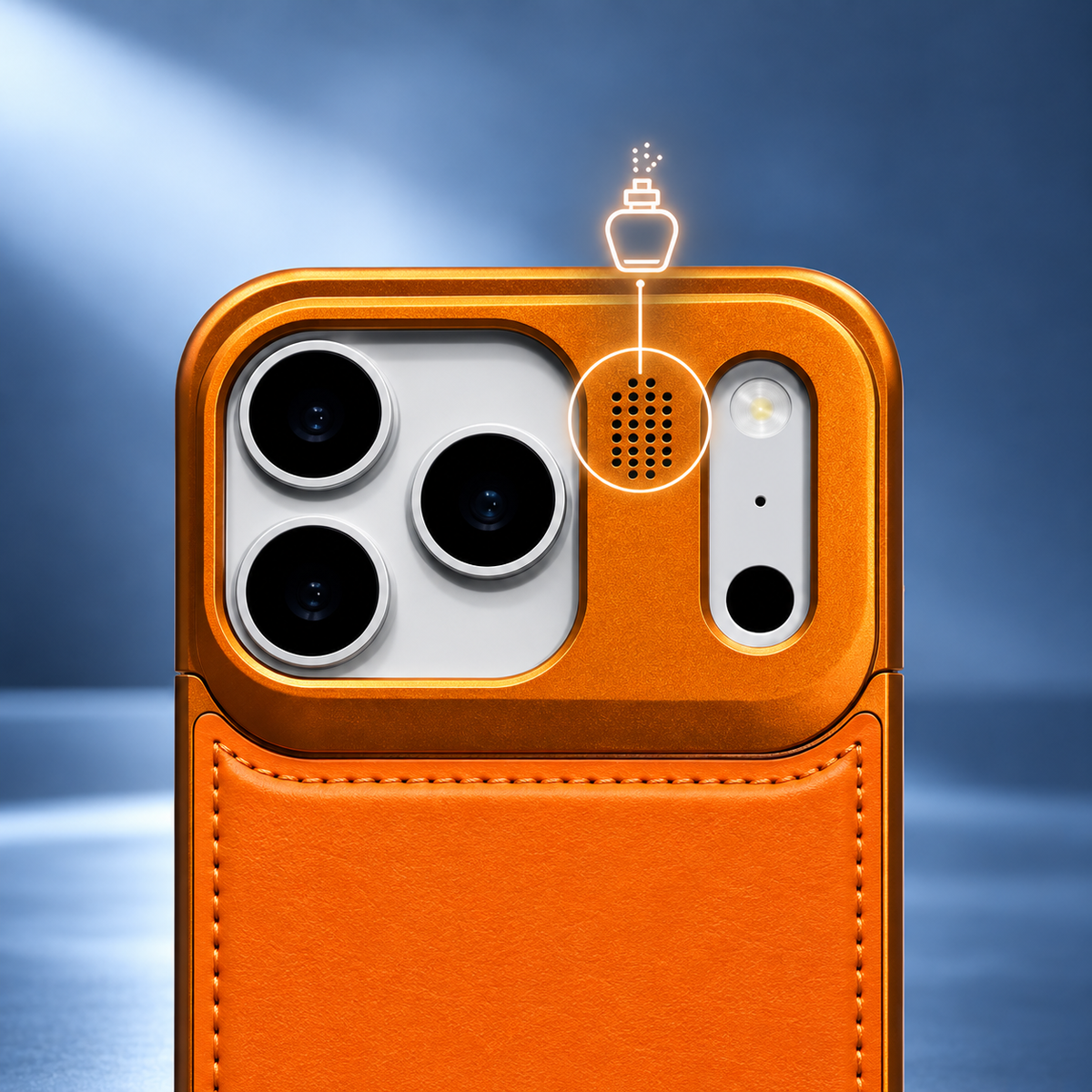 Aro Magnet Perfume Case for iPhone 17 pro max