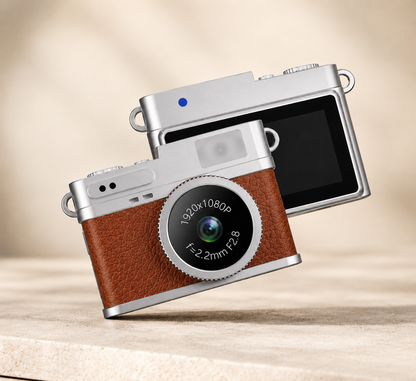 Nano Retro Mini Keychain Camera
