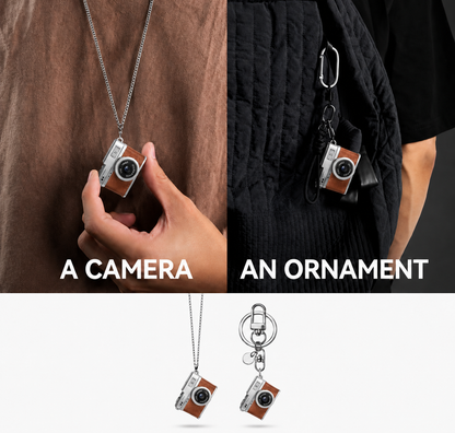 Nano Retro Mini Keychain Camera