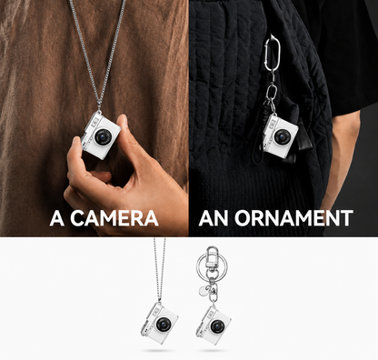 Nano Retro Mini Keychain Camera