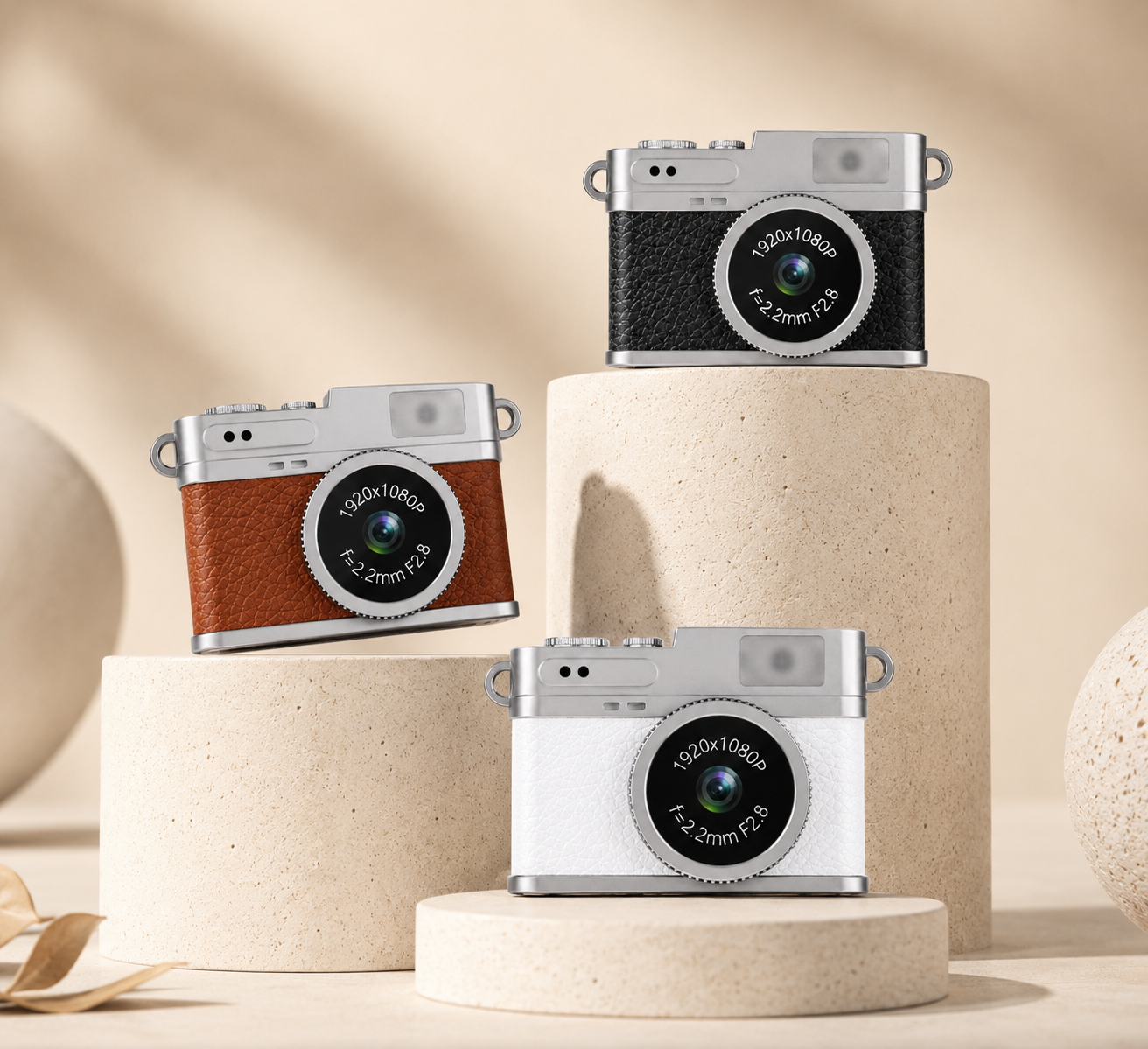Nano Retro Mini Keychain Camera