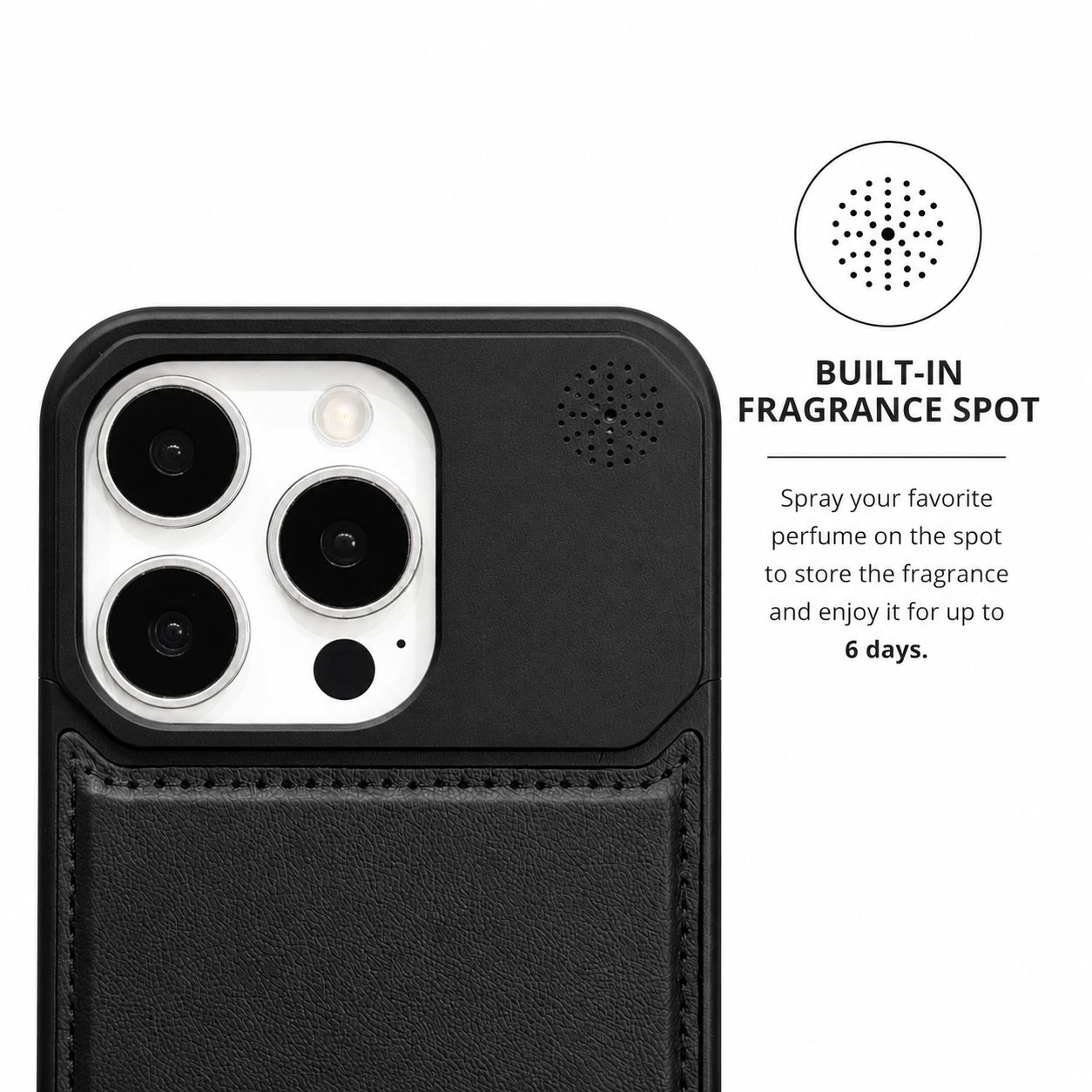 Aro Magnet Perfume Phone Case for iPhone 16 Pro Max