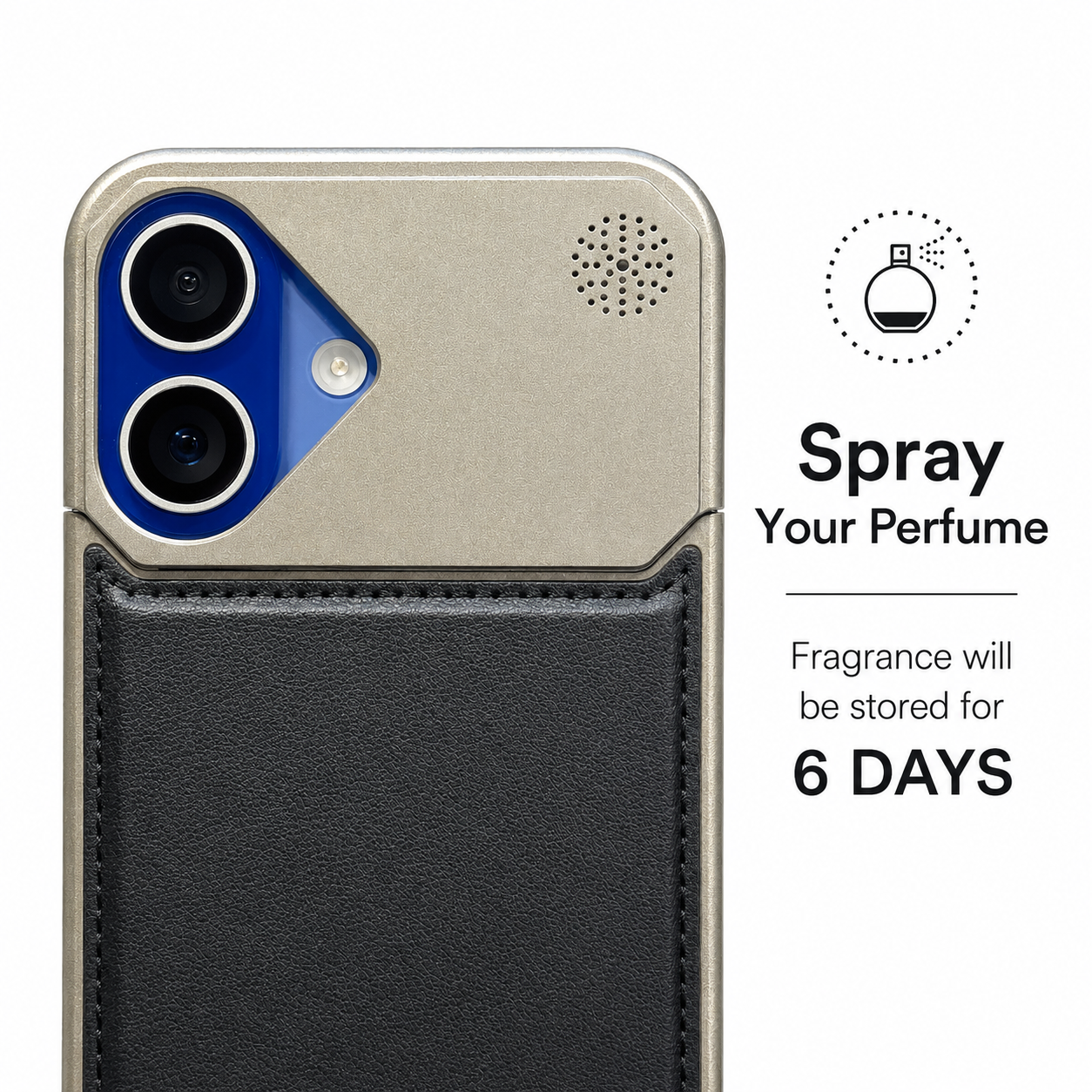 Aro Magnet Perfume Phone Case for iPhone 16