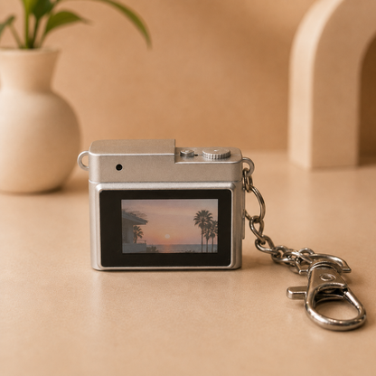 Nano Retro Mini Keychain Camera