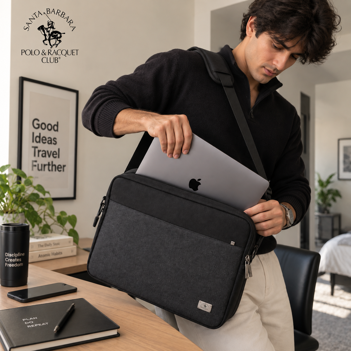 Nomad Laptop Bag by Santa Barbara